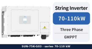 3p 75kw on grid inverter