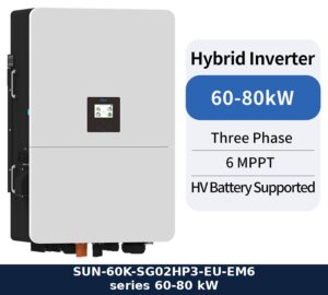 3p 60KW HV Hybrid Inverter