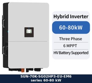 3p 70KW HV Hybrid Inverter