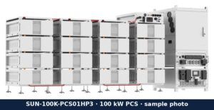 100 kW PCS - power conversion system