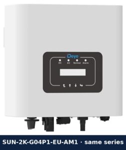 1p 2kw on grid inverter