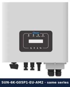 1p 6kw on grid inverter