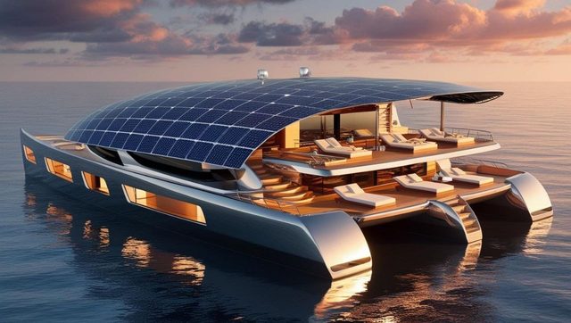 Solar boat – Example images