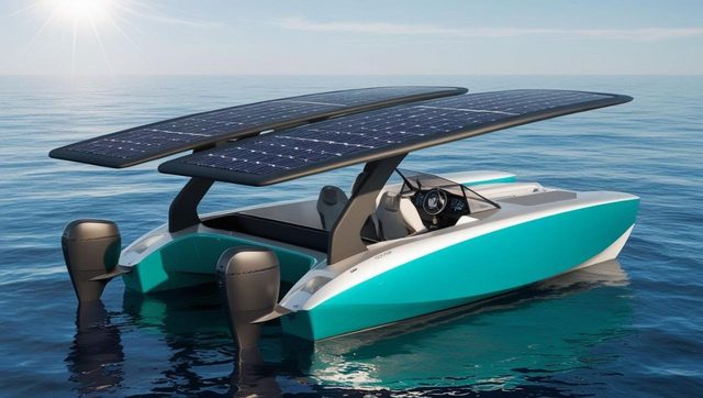Solar boat – Example images