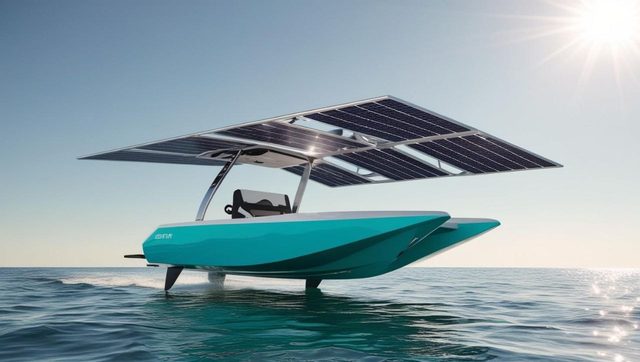 Solar boat – Example images