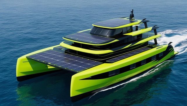 Solar boat – Example images