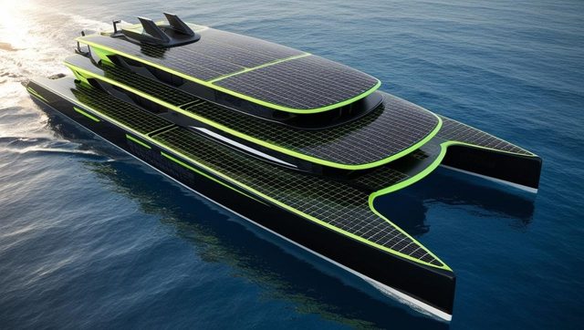 Solar boat – Example images