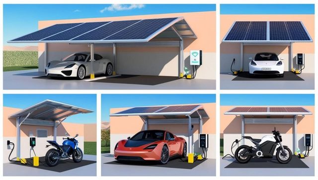 Solar garage – Example images