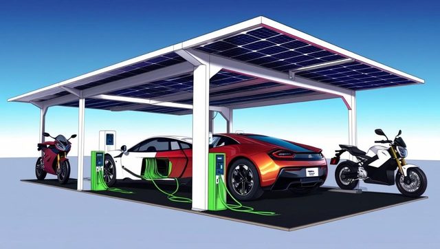 Solar garage – Example images