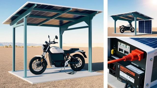 Solar garage – Example images