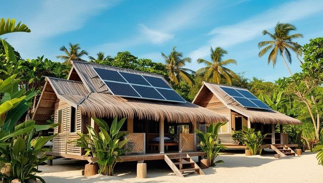 Solar bungalow – Example images