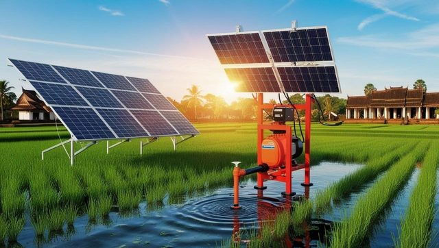 Solar water pump – Example images