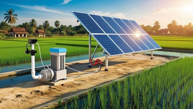 Solar water pump – Example images