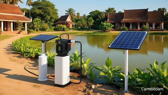 Solar water pump – Example images