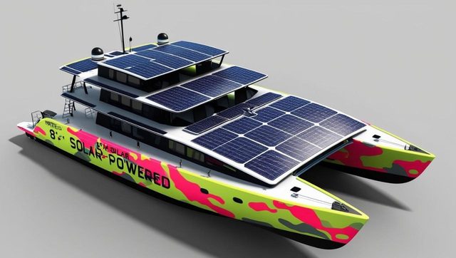 Solar boat – Example images