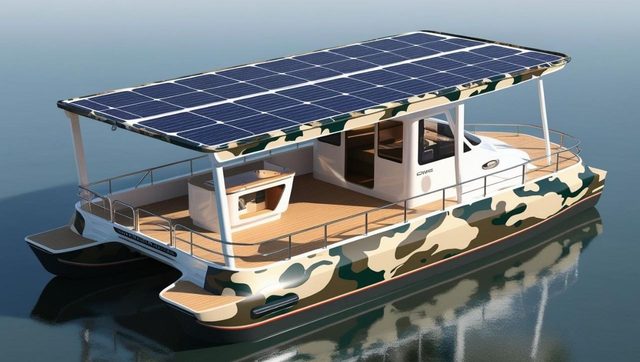 Solar boat – Example images