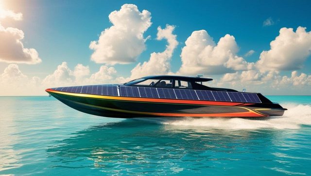 Solar boat – Example images