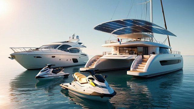 Solar boat – Example images