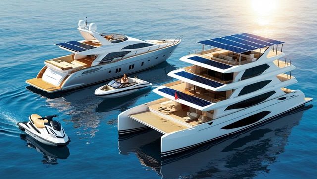 Solar boat – Example images