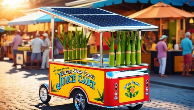 Solar food cart – Example images