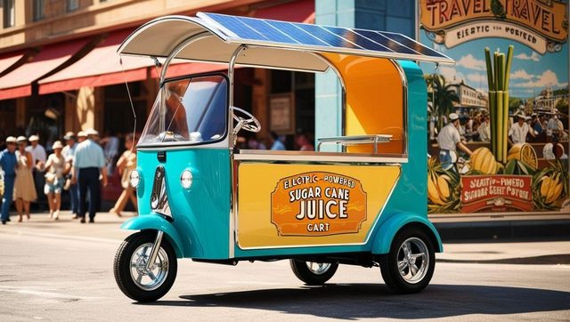 Solar food cart – Example images