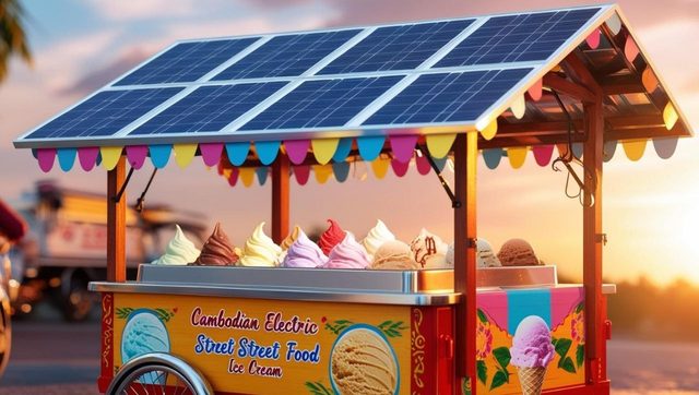 Solar food cart – Example images