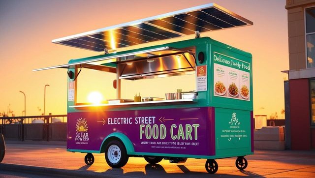 Solar food cart – Example images