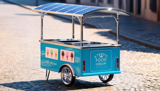 Solar food cart – Example images
